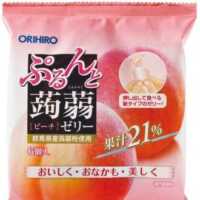 Orihiro - 果汁蒟蒻果冻 (水蜜桃味)